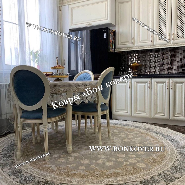 Иранский Круглый Ковер Для Гостиной Арт 30239