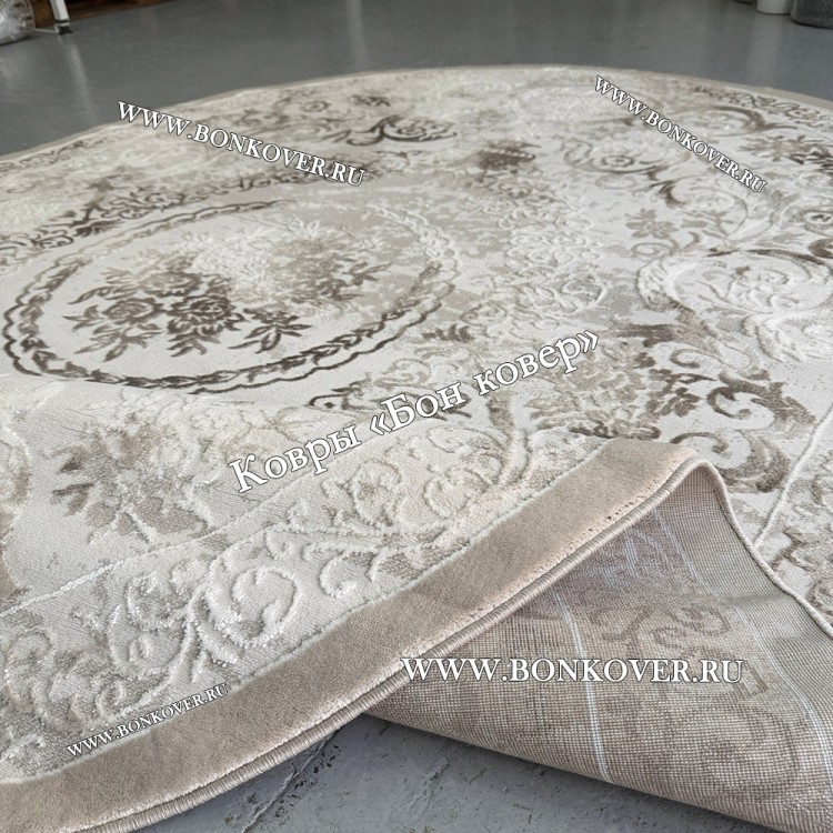 Овальный Ковер Для Гостиной Медальон Дизайн 24114